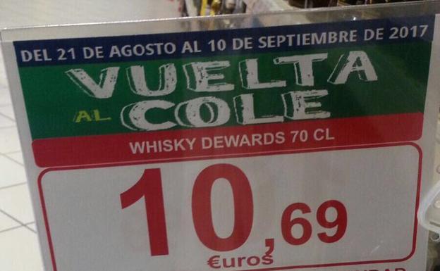 El cartel más surrealista de la vuelta al cole ya ha sido retirado