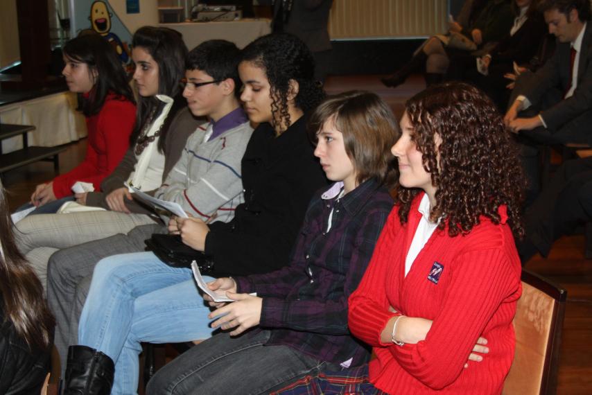 El concurso 'Mi Periódico Digital', organizado por la Consejería de Educación y laverdad.es, entrega sus premios en un acto de entrega con más de cien asistentes