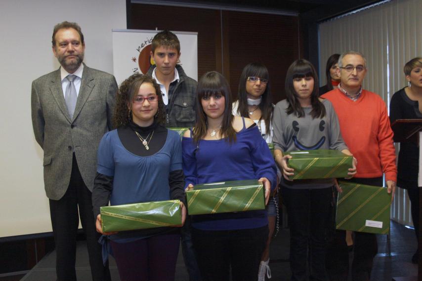 El concurso 'Mi Periódico Digital', organizado por la Consejería de Educación y laverdad.es, entrega sus premios en un acto de entrega con más de cien asistentes