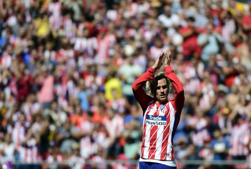 Las mejores imágienes del triunfo del Atlético ante el Sevilla (2-0) en el Wanda Metropolitano