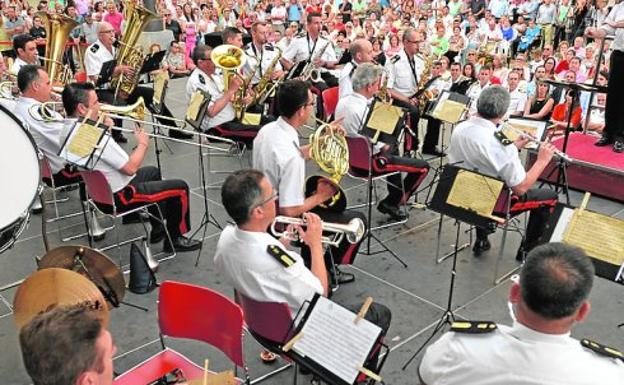 La Unidad Musical del Tercio de Levante.