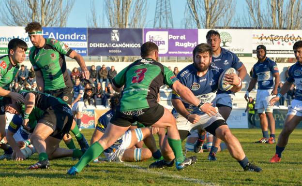 Enfrentamiento entre el VRAC Quesos Entrepinares y el Bizkaia Gernika.