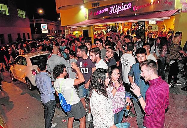 Ruta de la tapa de la UPCT, en una foto de archivo. 