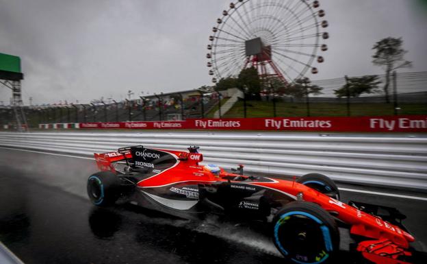 Fernando Alonsos, en el McLaren-Honda. 