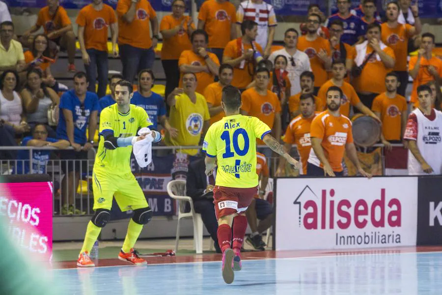 El Plásticos Romero de Cartagena tira de épica para remontar un 0-3 en el descanso y evita la victoria de ElPozo en un apasionante derbi