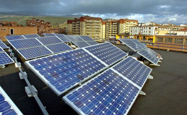 Placas solares.