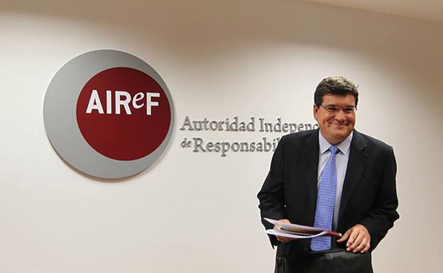 El director de la Autoridad Fiscal, José Luis Escrivá, en una foto de archivo.