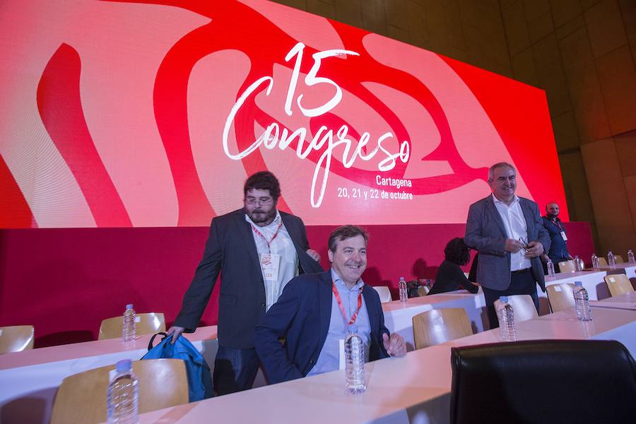 El PSOE de la Región de Murcia empieza hoy su decimoquinto congreso en Cartagena