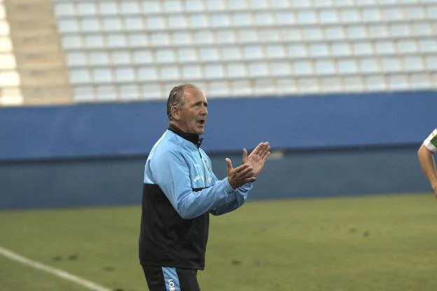 Palomeque, técnico del Lorca Deportiva.