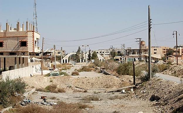 La ciudad de Al Qaryatayn.