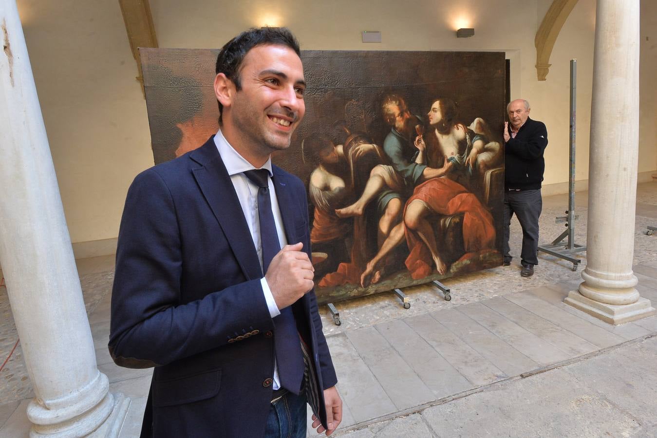 'La Inmaculada', 'El incesto de las hijas de Lot' y el 'Éxtasis de Santa Teresa' regresan tras seis meses en un taller de restauración de Murcia