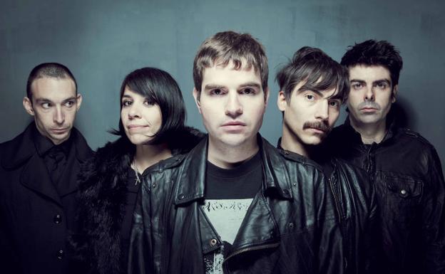 Componentes de Dorian, grupo español de pop rock.