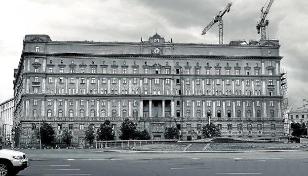 Símbolo. Edificio de la Lubianka, en el centro de Moscú, sede de la Policía política y cárcel a la que fueron a parar miles de artistas.