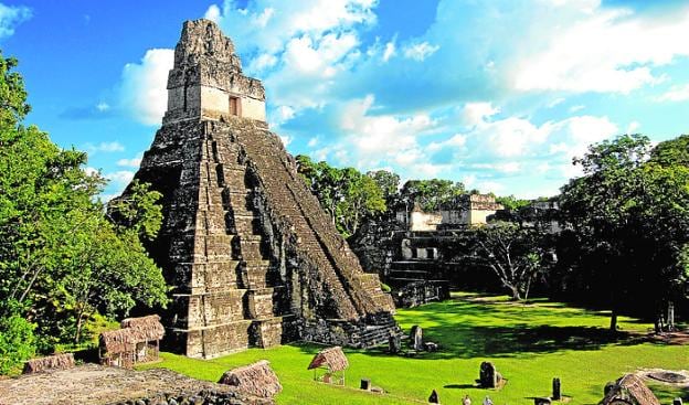 Templo 'Gran Jaguar', en Tikal. 