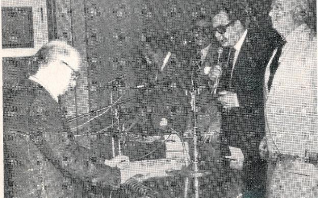 Alberto Colao Sánchez, en su nombramiento como cronista oficial de Cartagena en el año 1981.