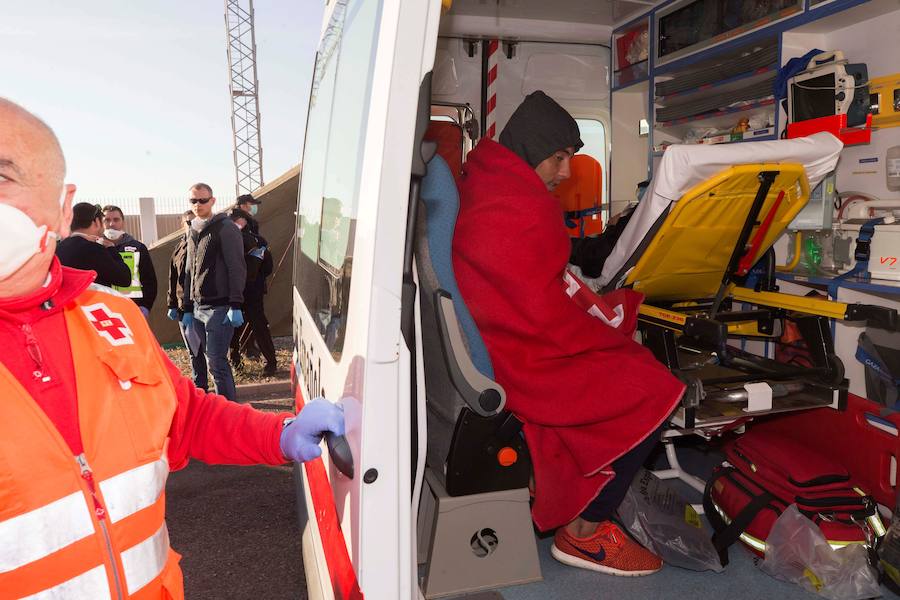 Un total de 461 inmigrantes irregulares han desembarcado en las costas de la Región en menos de 24 horas