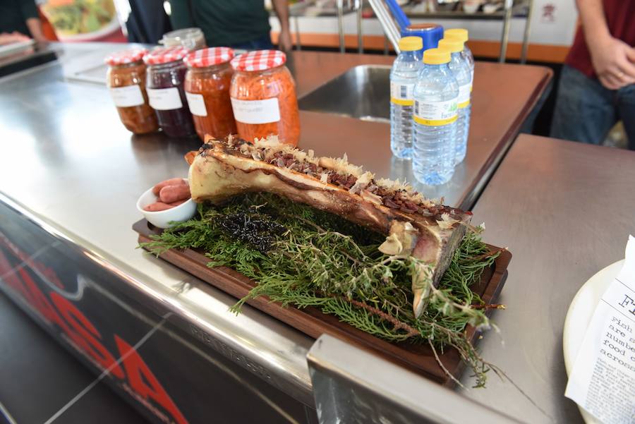 Ponencia 'Fermentaciones y encurtidos en La Palera', homenaje al Mosqui, impartida por José Cremades (La Palera).