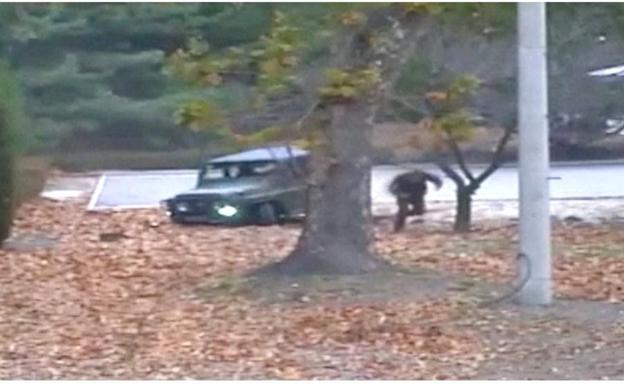 El vídeo que muestra a un soldado norcoreano desertando a Corea del Sur