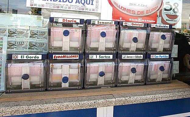 Una administración de lotería.