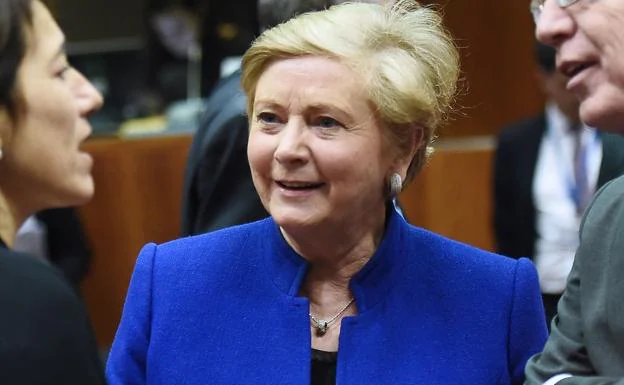 La viceprimera ministra irlandesa, Frances Fitzgerald.