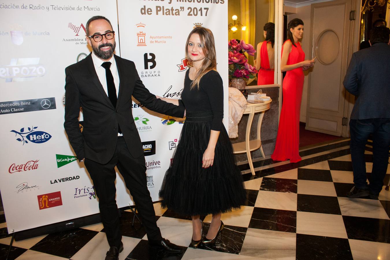 El Teatro Romea de Murcia acogió anoche la gala de entrega de los premios 'Antenas y Micrófonos de Plata', que celebra anualmente la Asociación de Profesionales de Radio y Televisión de la Región de Murcia (ARTV Murcia)