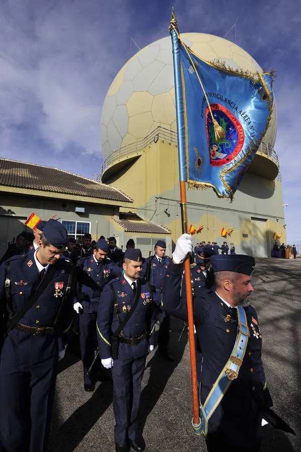 El acuartelamiento aéreo de Sierra Espuña acogió este domingo el acto conmemorativo de la festividad de la Virgen de Loreto, Patrona del Ejército del Aire