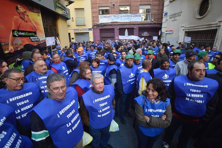 Lucas Jiménez, portavoz del Círculo por el Agua, pide el «cese del presidente de la CHS, del Comisario de Aguas y su secretario general»