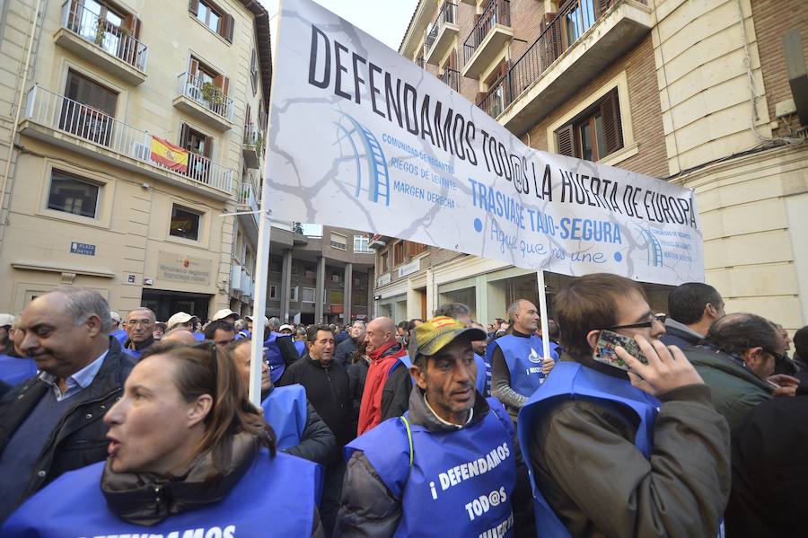 Lucas Jiménez, portavoz del Círculo por el Agua, pide el «cese del presidente de la CHS, del Comisario de Aguas y su secretario general»