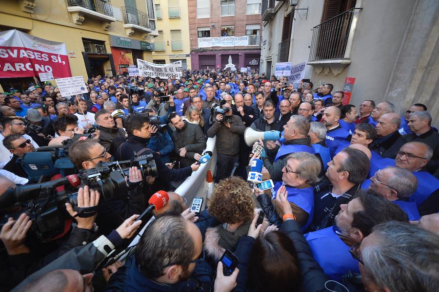 Lucas Jiménez, portavoz del Círculo por el Agua, pide el «cese del presidente de la CHS, del Comisario de Aguas y su secretario general»