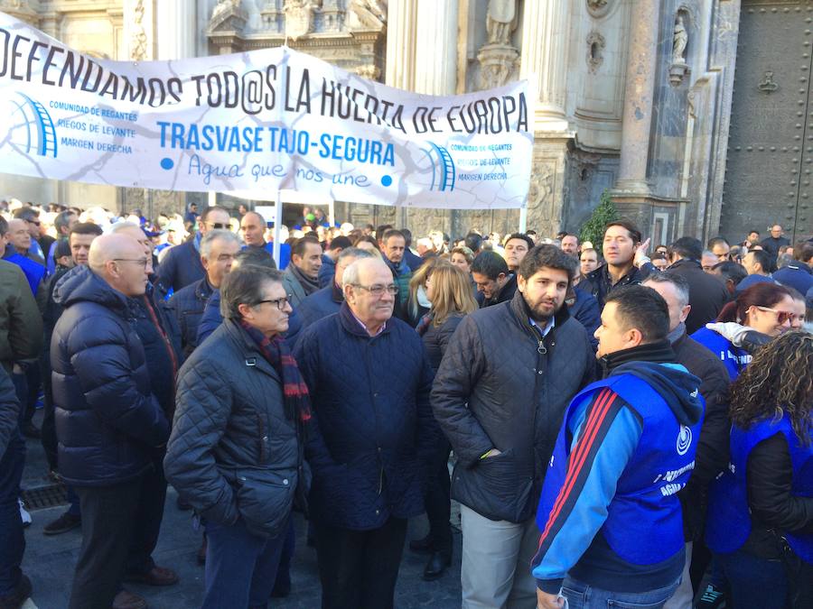 Lucas Jiménez, portavoz del Círculo por el Agua, pide el «cese del presidente de la CHS, del Comisario de Aguas y su secretario general»