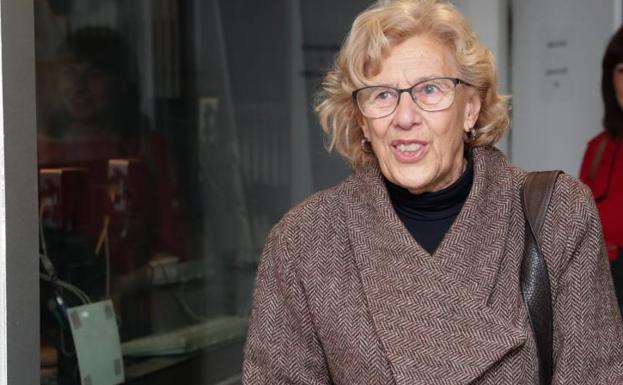 La alcaldesa de Madrid, Manuela Carmena. 