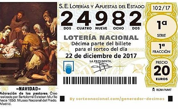 El penúltimo quinto premio del día es para el 24982