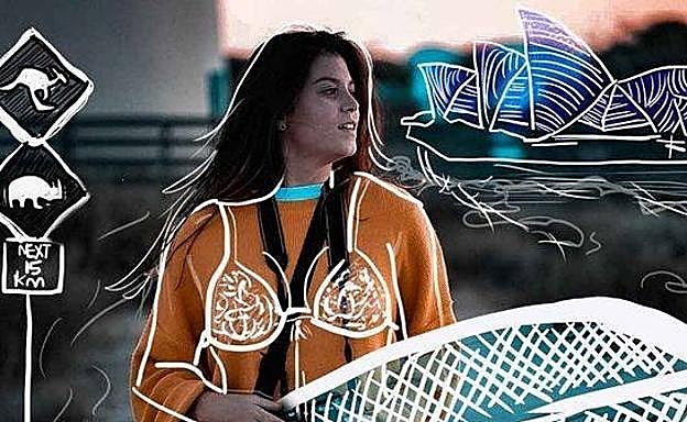 Fotomontaje de Ana Pujante, la ganadora del concurso organizado por Ona Carbonell.