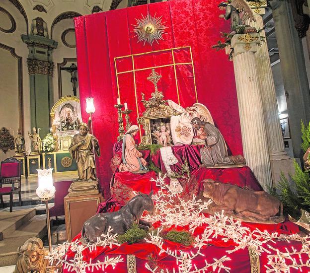 Elogios para el artístico belén de Santa María de Gracia