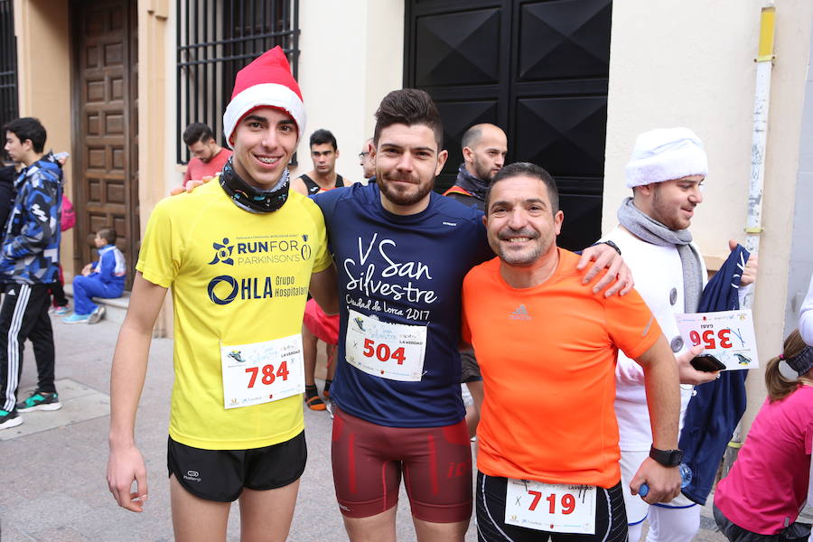 Así estaban las calles de Lorca en la carrera que despedía el año