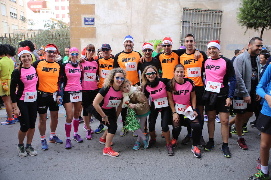 Así estaban las calles de Lorca en la carrera que despedía el año