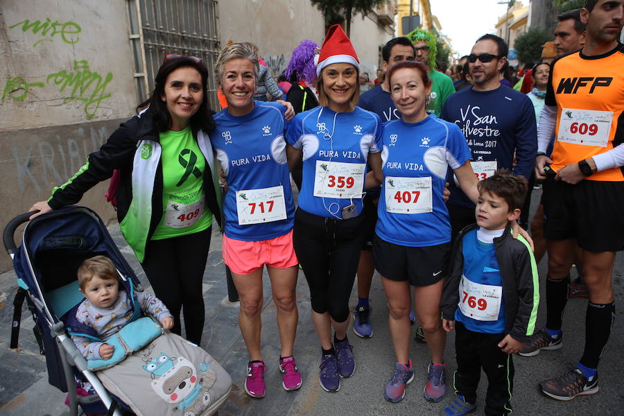 Así estaban las calles de Lorca en la carrera que despedía el año