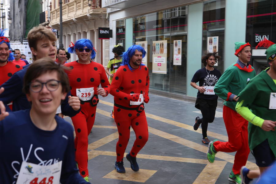 Los más jóvenes también se han apuntado a despedir el año corriendo