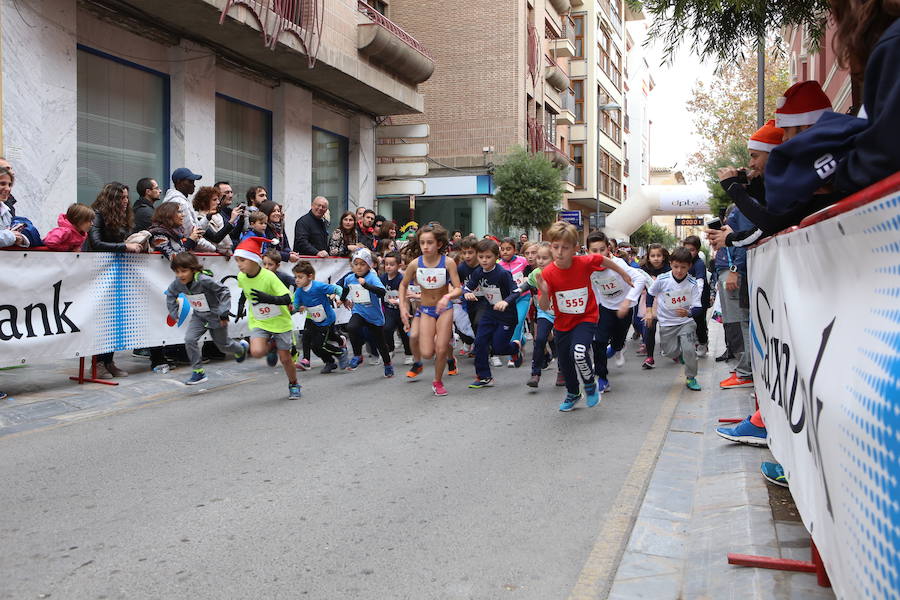 Los más jóvenes también se han apuntado a despedir el año corriendo