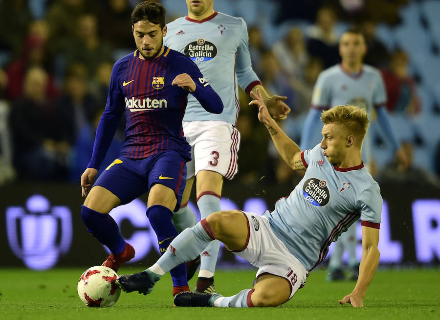 El Barcelona sacó un empate de Balaídos en los dieciseisavos de Copa del Rey gracias a un tanto del talaverano José Arnaiz. El Celta reaccionó y encontró la igualada por medio de Pione sisto. Eliminatoria abierta para el Camp Nou.