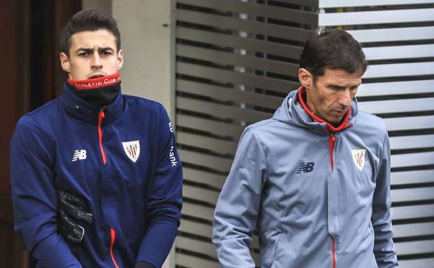 Kepa, junto a Ziganda. 