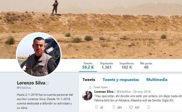 Lorenzo Silva dice adiós a Twitter: «Dejó de compensar»