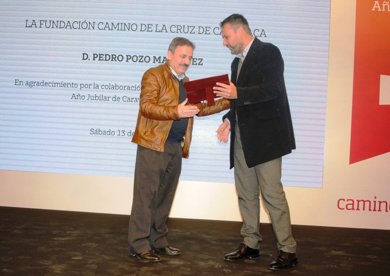 El presidente de la Comunidad agradece en el evento 'Gracias, Caravaca de la Cruz Año Jubilar 2017' el trabajo de la gente que ha hecho posible que este sea «el acontecimiento cultural, turístico y religioso más importante de España»