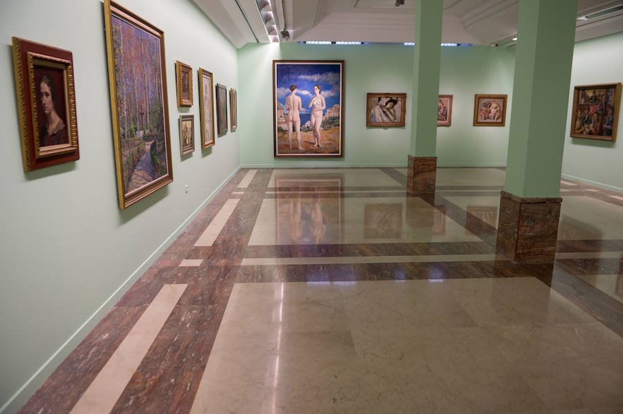 El Museo de Bellas Artes de Murcia reabre la próxima semana las puertas de su edificio principal tras la reforma de sus salas y de su exposición permanente, con nuevas obras y un itinerario distinto