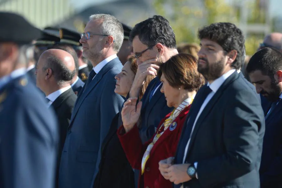 La ministra de Defensa ha visitado la base aérea de Alcantarilla