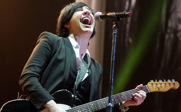 Sharleen Spiteri, cantante del grupo escocés Texas.