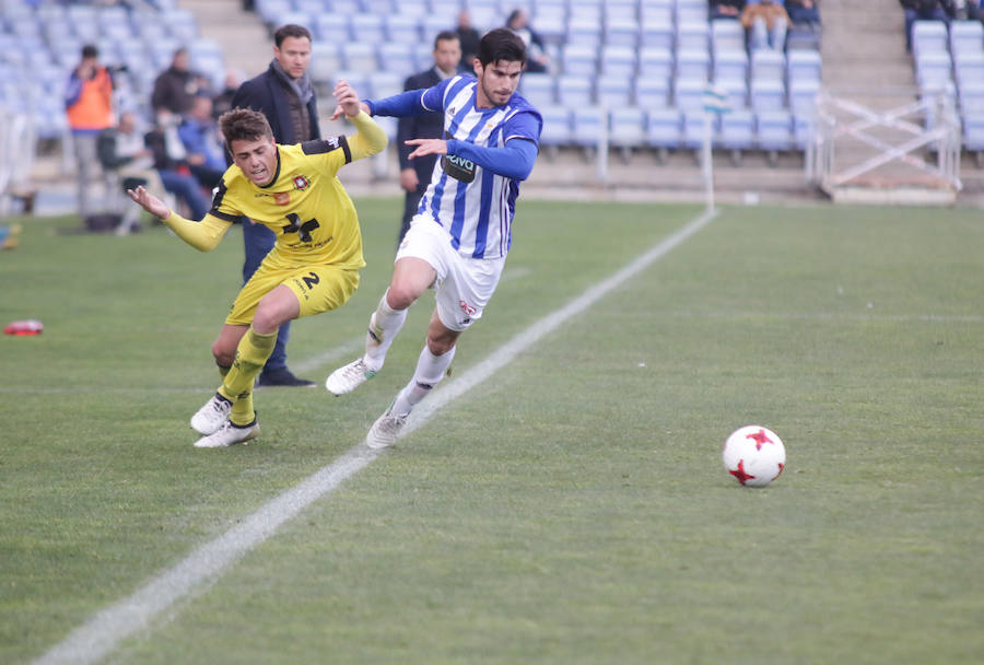 El conjunto de Mario Simón suma tres puntos en el Nuevo Colombino con un gol de Luismi en los últimos minutos para colocarse a cinco puntos del 'playoff' de descenso