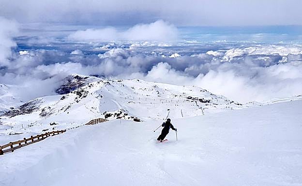 Vistas desde Zayas, el cielo de Sierra Nevada