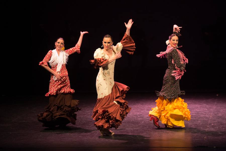 Espectáculo representado en el Teatro Romea dentro del programa de Cumbre Flamenca de Murcia