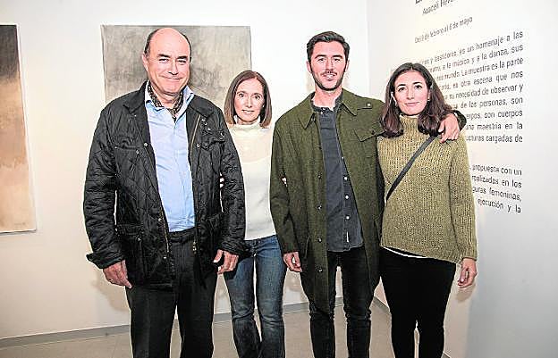 Pepe Guillamón, Araceli Reverte y Miguel y Araceli Guillamón.